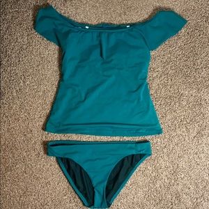 Loft Off-The-Shoulder Tankini